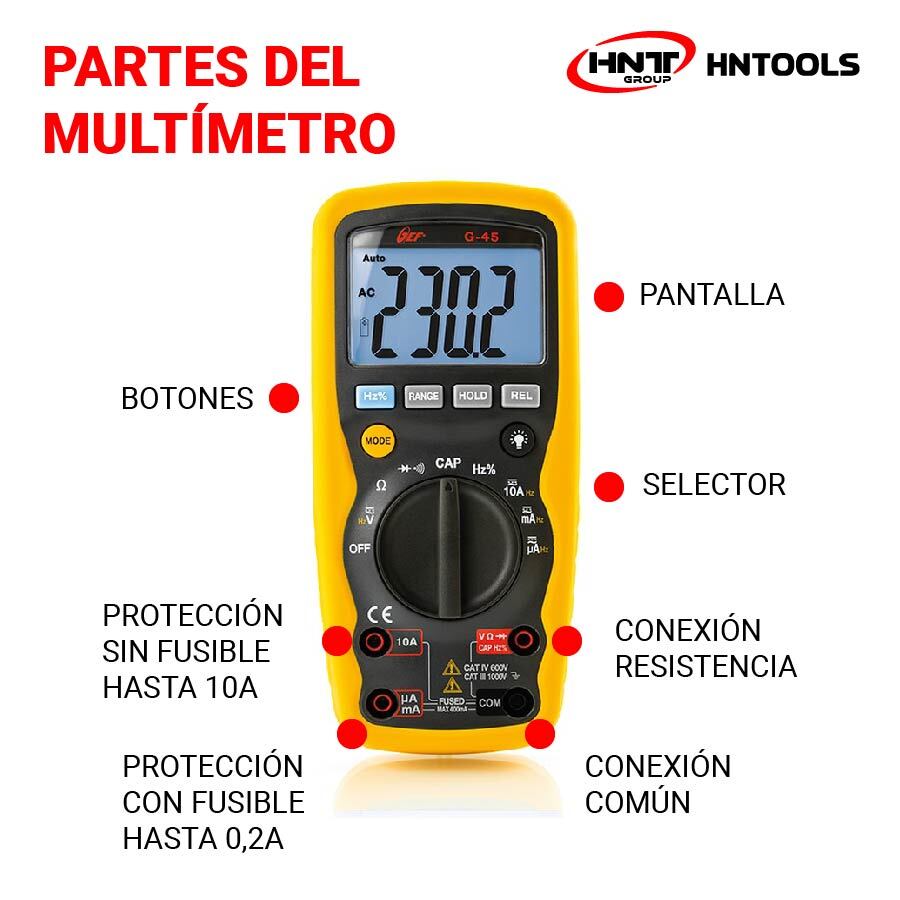 Qué es un Téster Digital - Tester Digital Multimetro