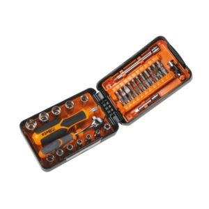 Surtido Beta Mini 39 piezas con carraca reversible 1/4" - 900/C39N