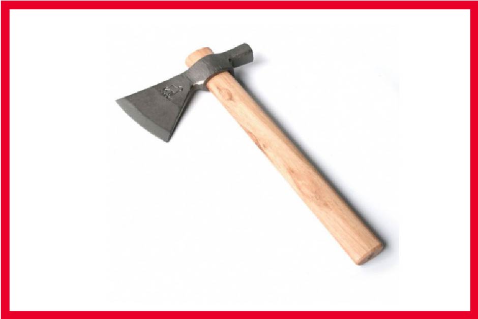 tipo de martillo de hacha